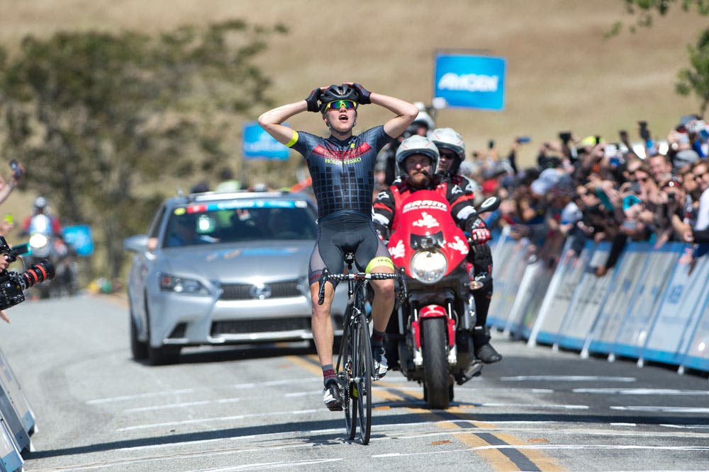 Toms Skujins shocks Amgen Tour with stage 3 win