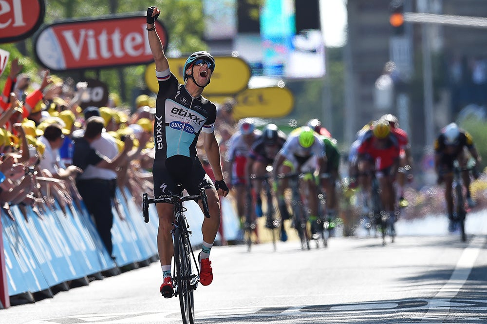 Zdenek Stybar, winner of stage 6 of the 2015 Tour de France, has signed a contract extension with Etixx-Quick-Ste for the next two seasons. Photo: Tim De Waele | <a href="http://www.tdwsport.com" target="_blank">TDWsport.com</a>