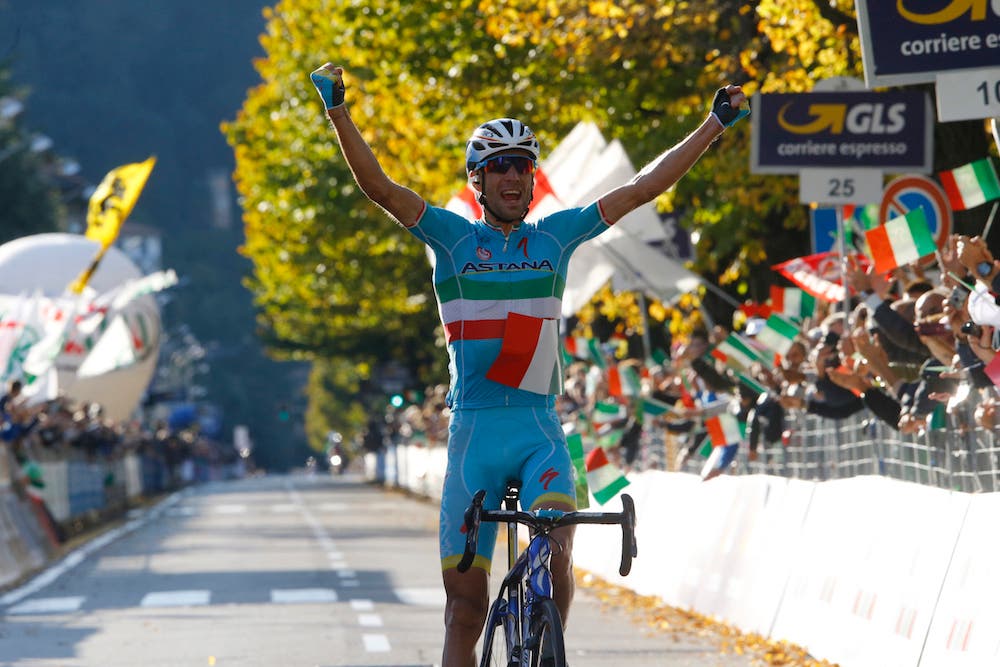 Nibali's bold attack brings him victory at Il Lombardia