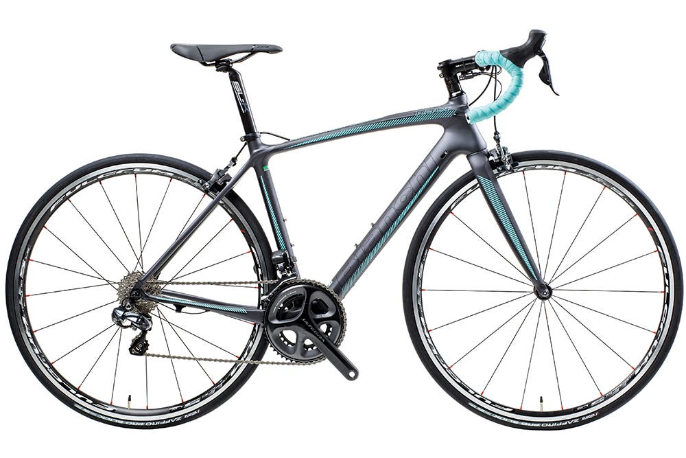bianchi dama road bike C-Sport 1 Flat Bar Fitness Hybrid hydroformed aluminum frame Reviewed: Bianchi Intenso Dama Ultegra