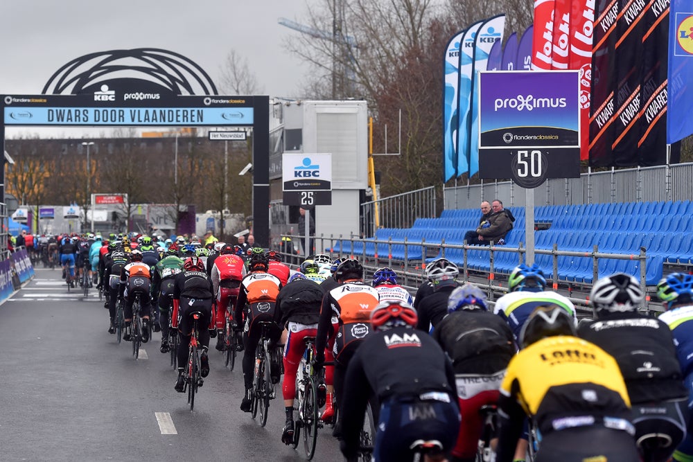 Wednesday's Dwars door Vlaanderen is still on, but the organizer will decide Wednesday morning whether or not to race. Photo: Tim De Waele | <a href="http://www.tdwsport.com" target="_blank">TDWsport.com</a>