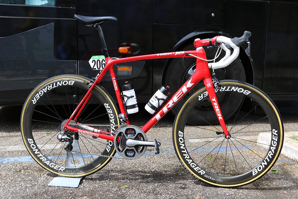 Pro bike gallery Laurent Didier s Trek Emonda Velo