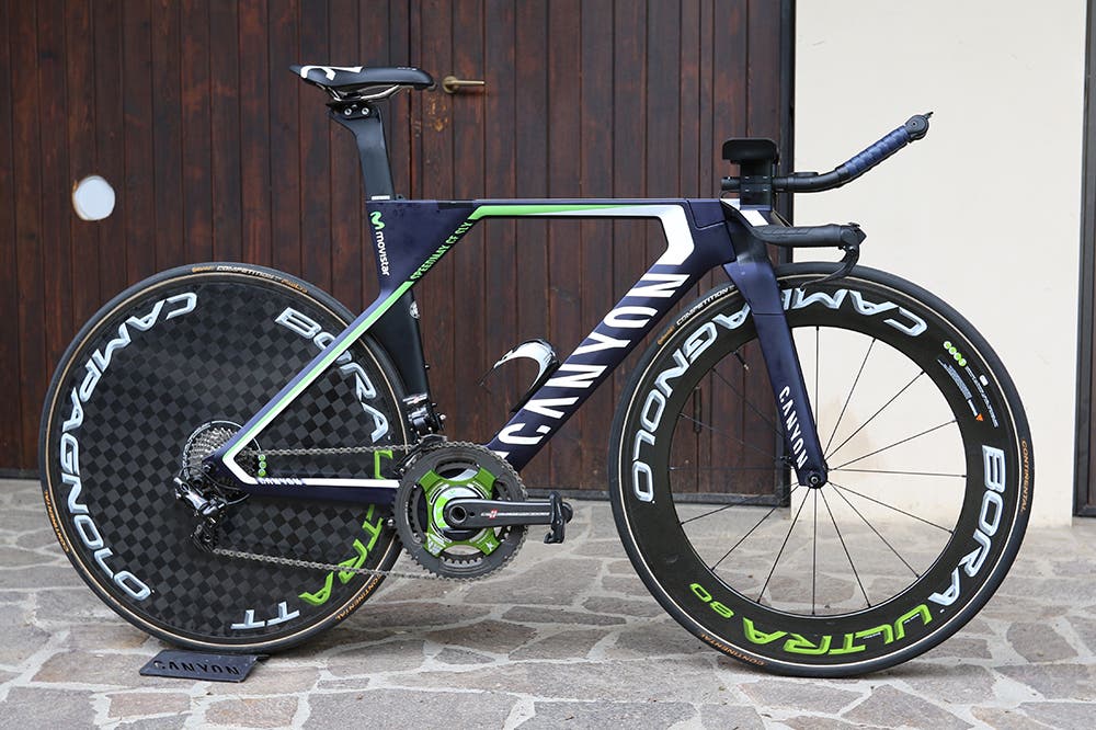 Spotted: New Canyon TT bike at the Giro