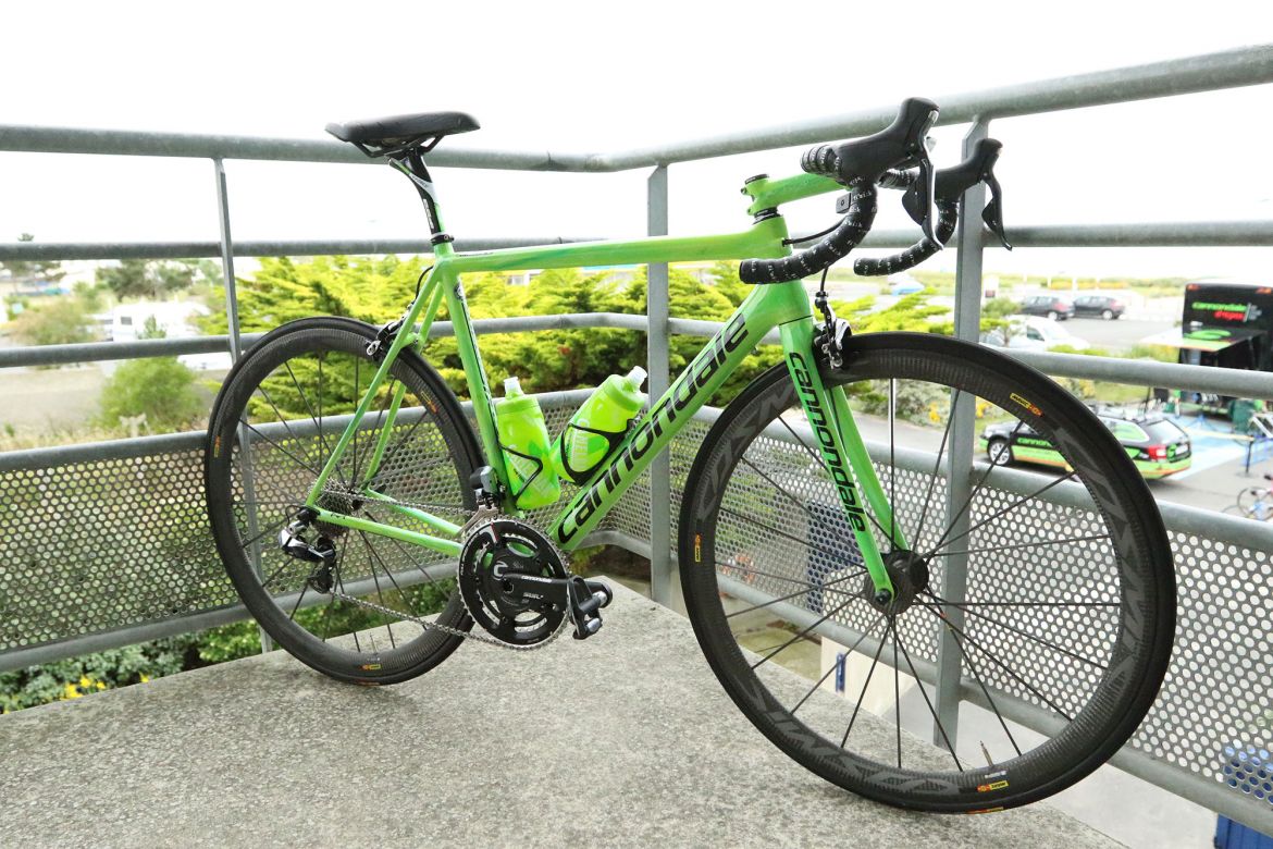 Cannondale supersix hot sale green