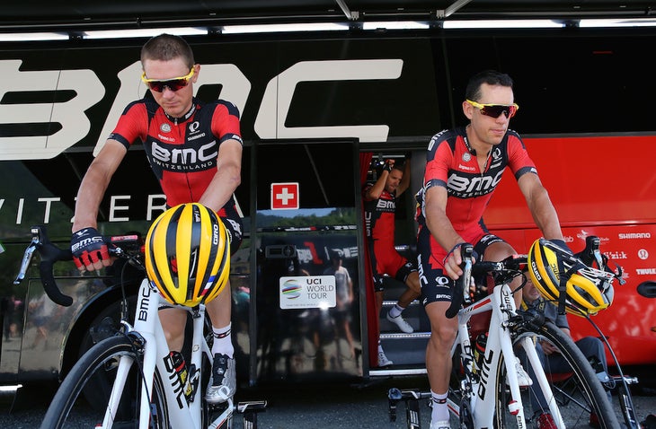 Tejay van Garderen says BMC's two-pronged approach is working, despite Richie Porte's untimely flat in stage 2. Photo: Tim De Waele | TDWsport.com (File).