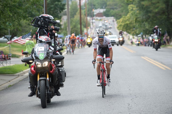 The race saves cash by opting for a less expensive television option. Photo: Casey B. Gibson | www.cbgphoto.com