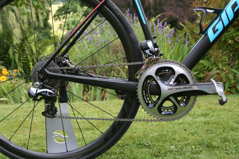 A Dura-Ace 9000 crank can be compatible with a BB30 bottom bracket. Photo: Logan VonBokel | VeloNews.com