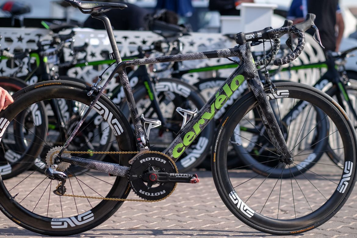 Cervelo store climbing bike