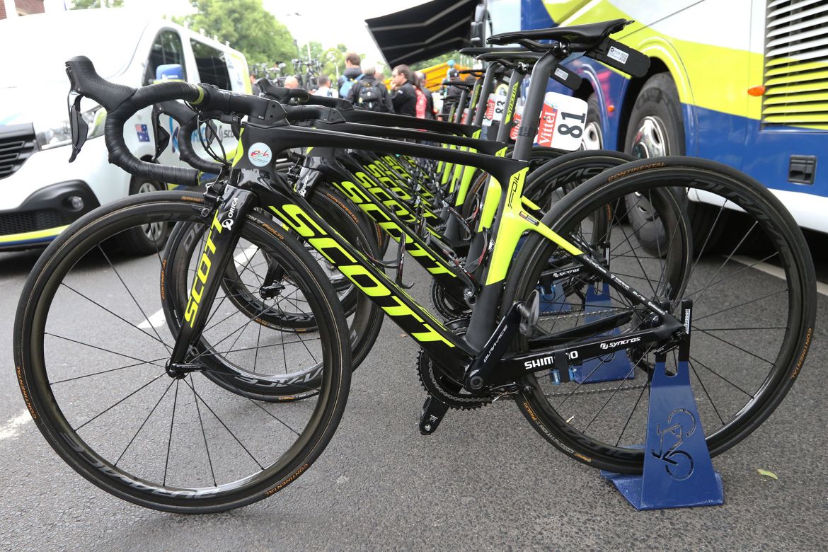 Pro Bike Gallery Esteban Chaves s Scott Foil Velo