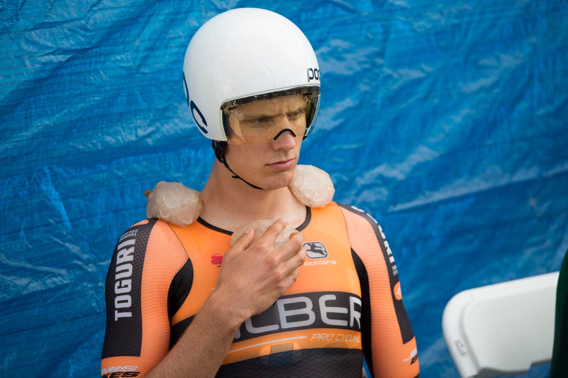 Gallery: Temps soar in Tour of Utah prologue