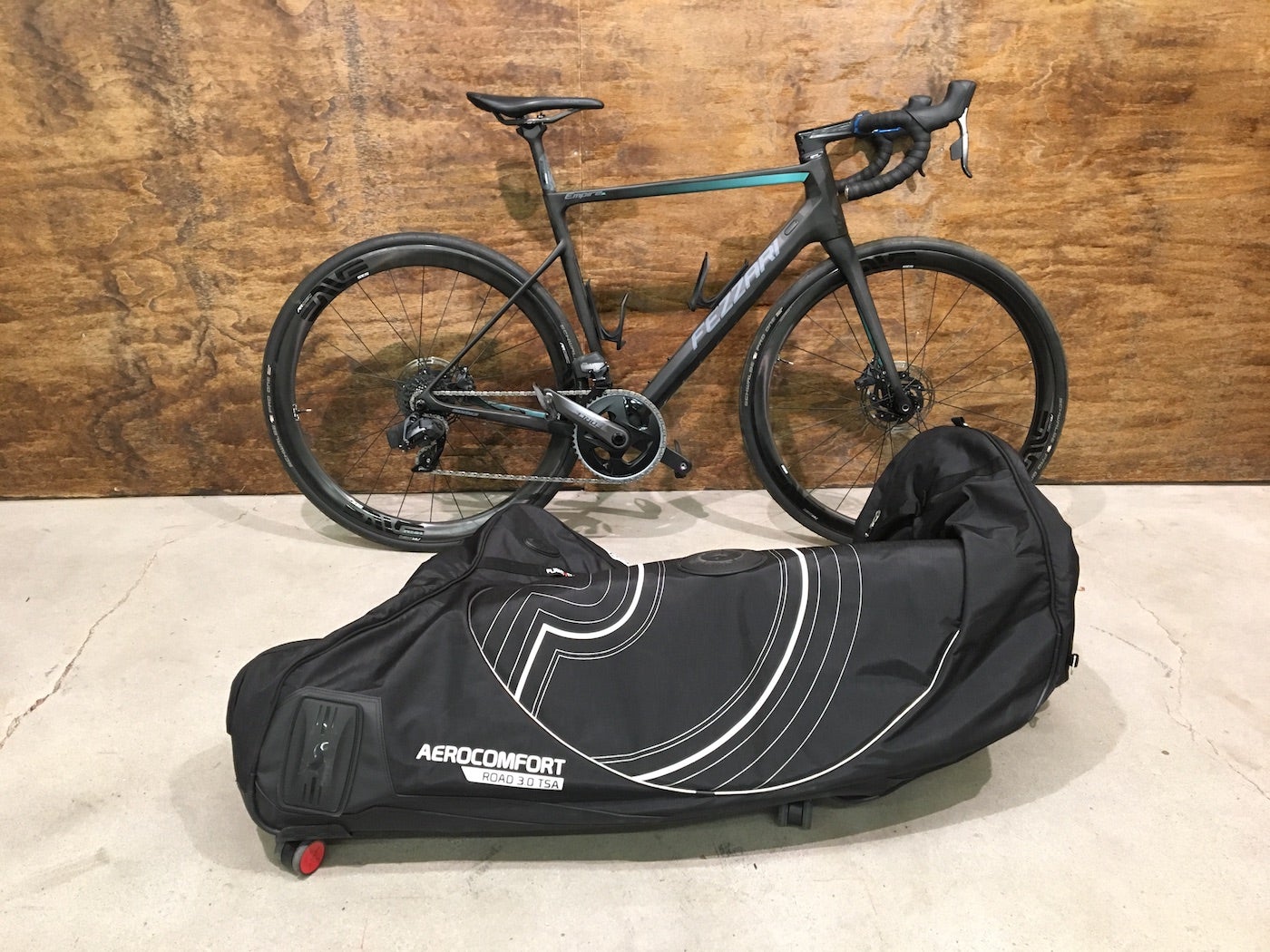 Scicon road aerocomfort 3.0 cheap tsa bike travel bag