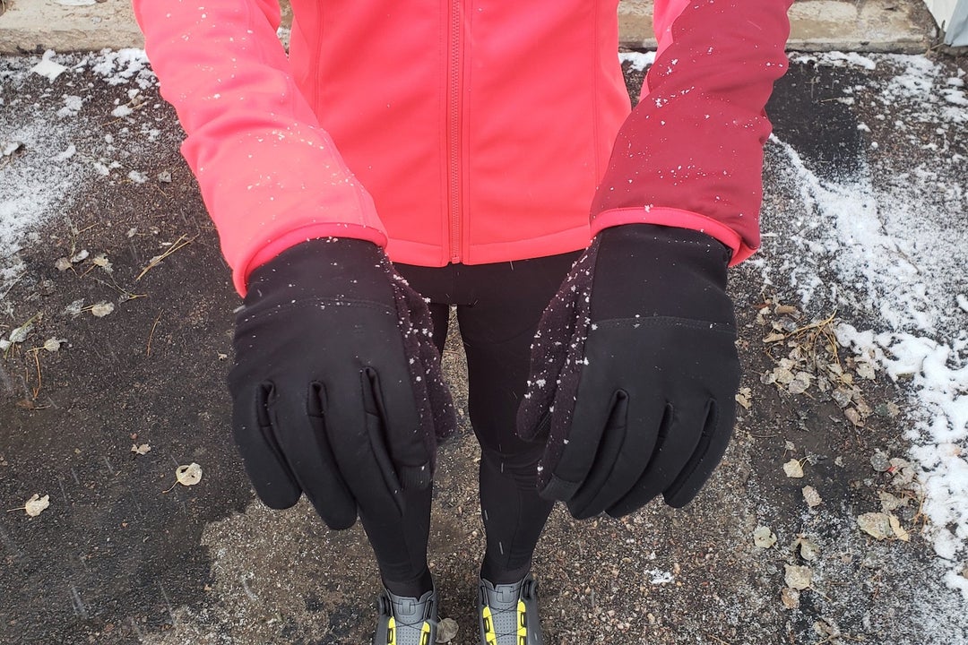 bontrager velocis softshell cycling glove