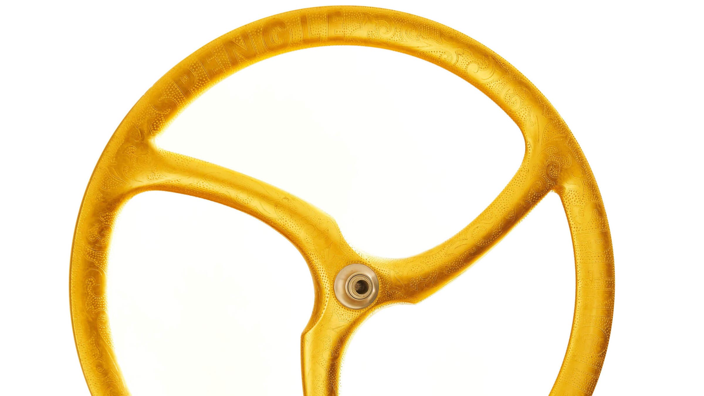 Spengle 24-carat gold-leaf carbon wheelset