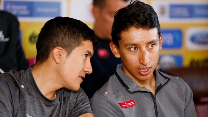 Carapaz and Bernal
