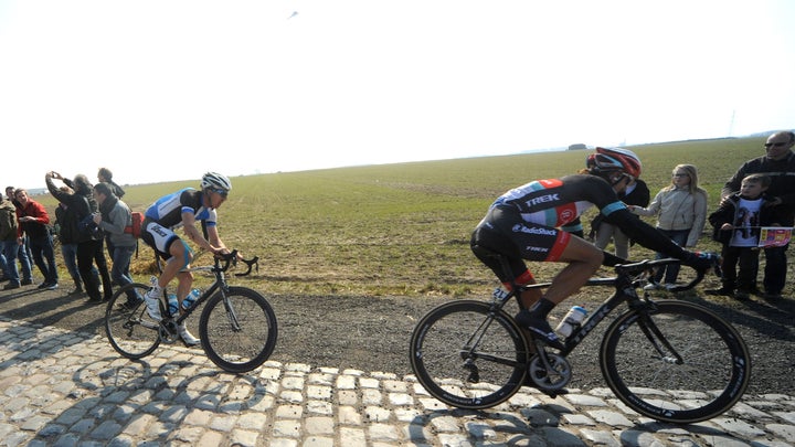 Sep Vanmarke and Fabian Cancellara