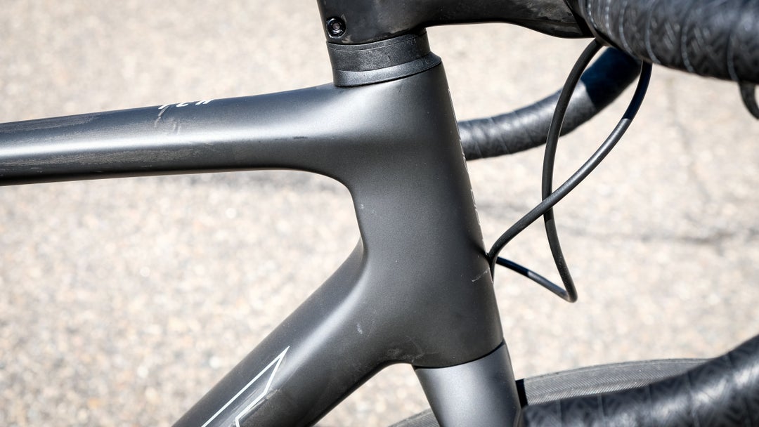aero shapes at head tube