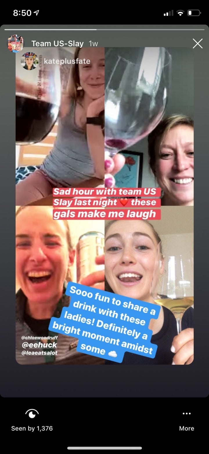Erin Huck and Team US-Slay group video