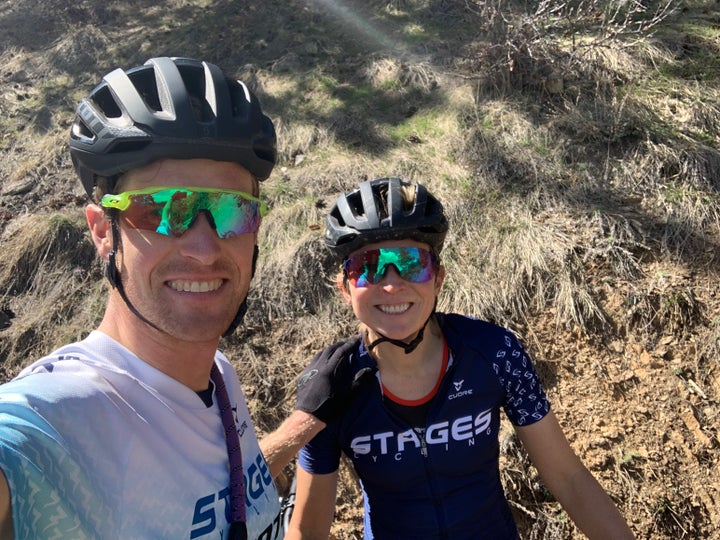 Erin Huck and Andrew Clemence
