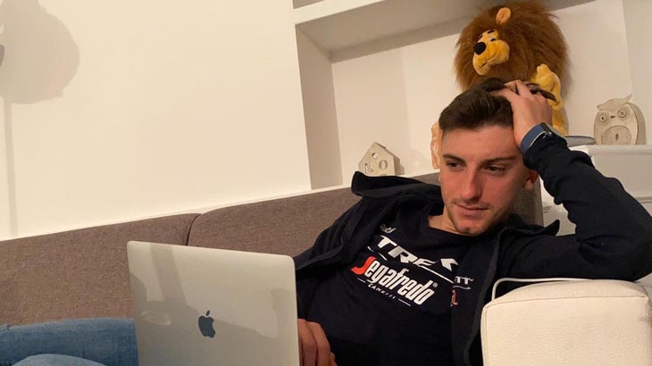 Il portatile Giulio-Ciccone a casa