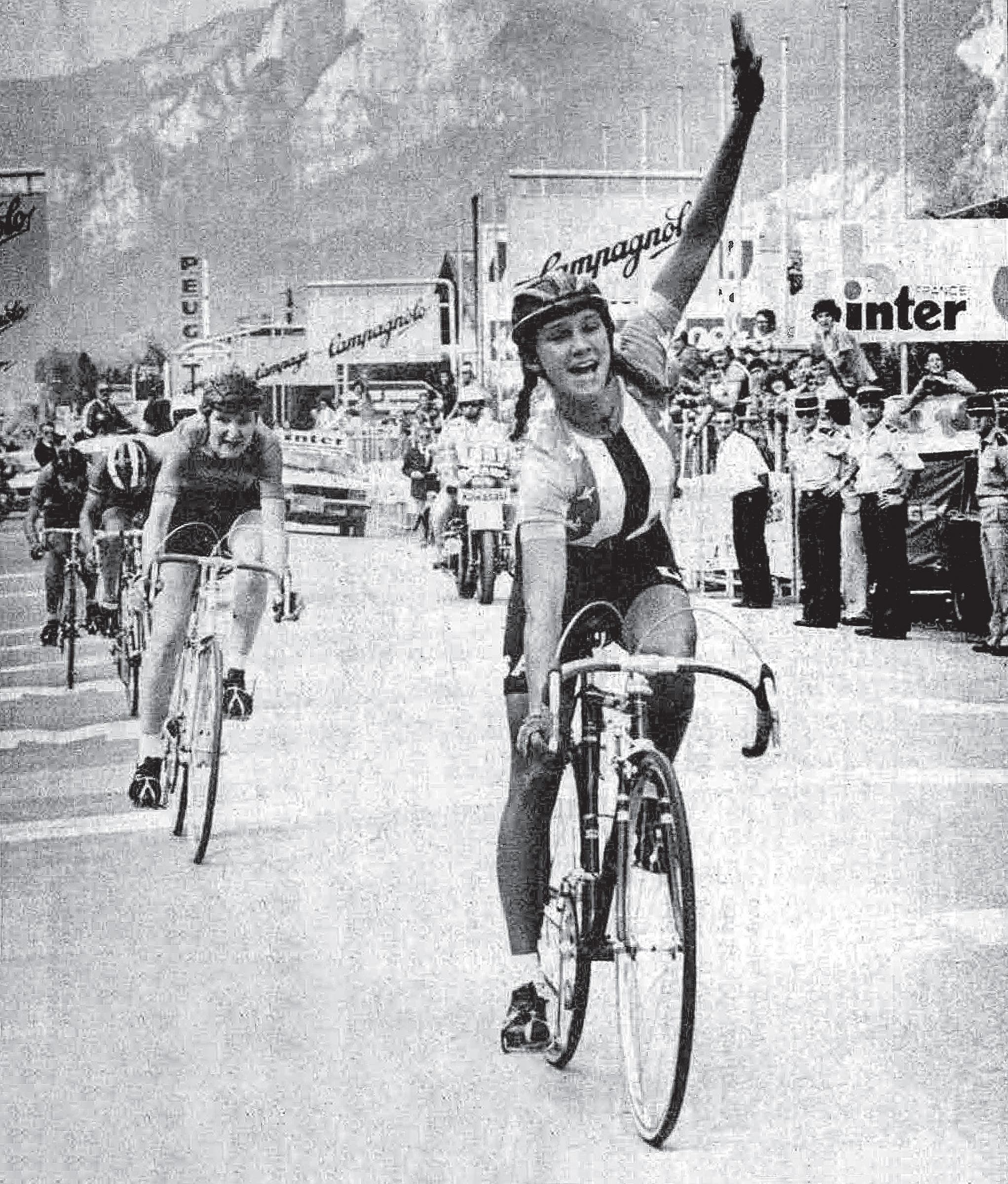 Photo Vault: Beth Heiden, rainbow rider
