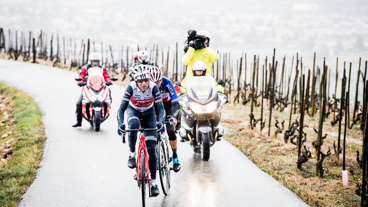 Vincenzo Nibali and Warren Barguil