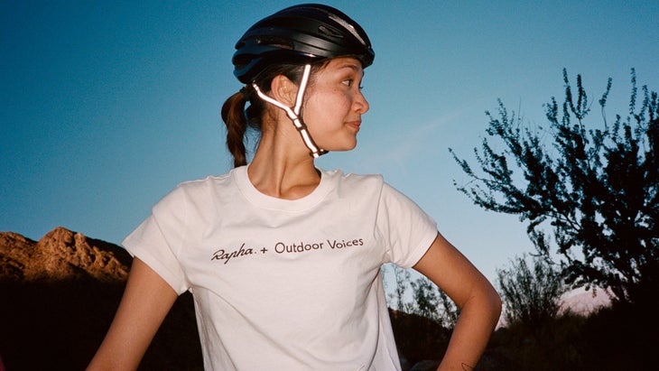 Rapha + Outdoor Voices blends casual style & performance in