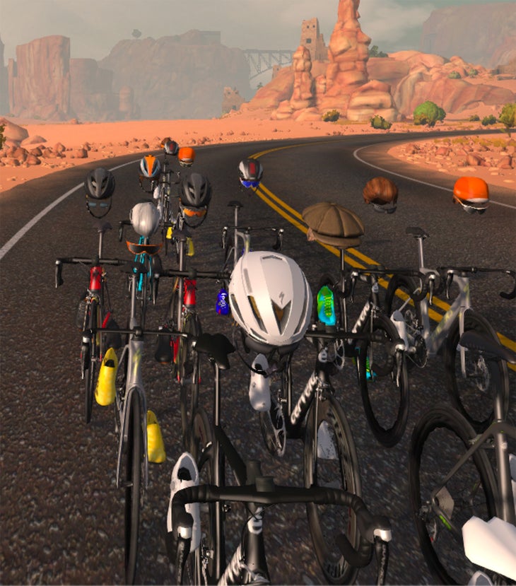 Virtual Joe Martin Stage Race technology issues
