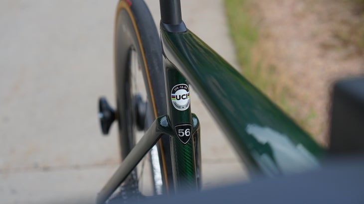 Tarmac SL7 top tube