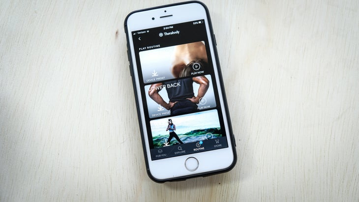 Theragun app