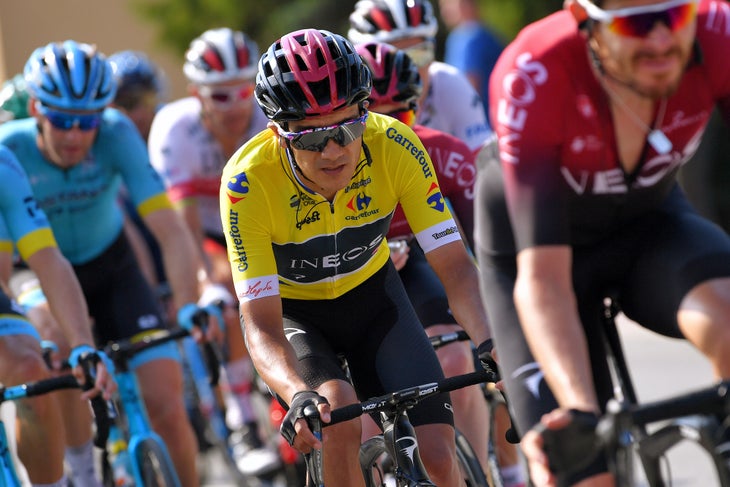 Richard Carapaz at the Tour of Poland