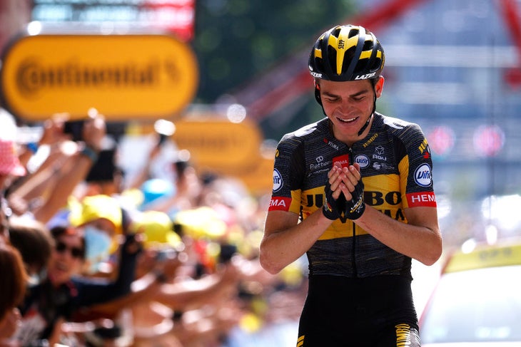 Sepp Kuss won a stage of the 2021 Tour de France in Andorra