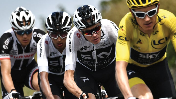 Sky/Ineos won the Tour in successive years with Froome, Thomas, and Bernal.