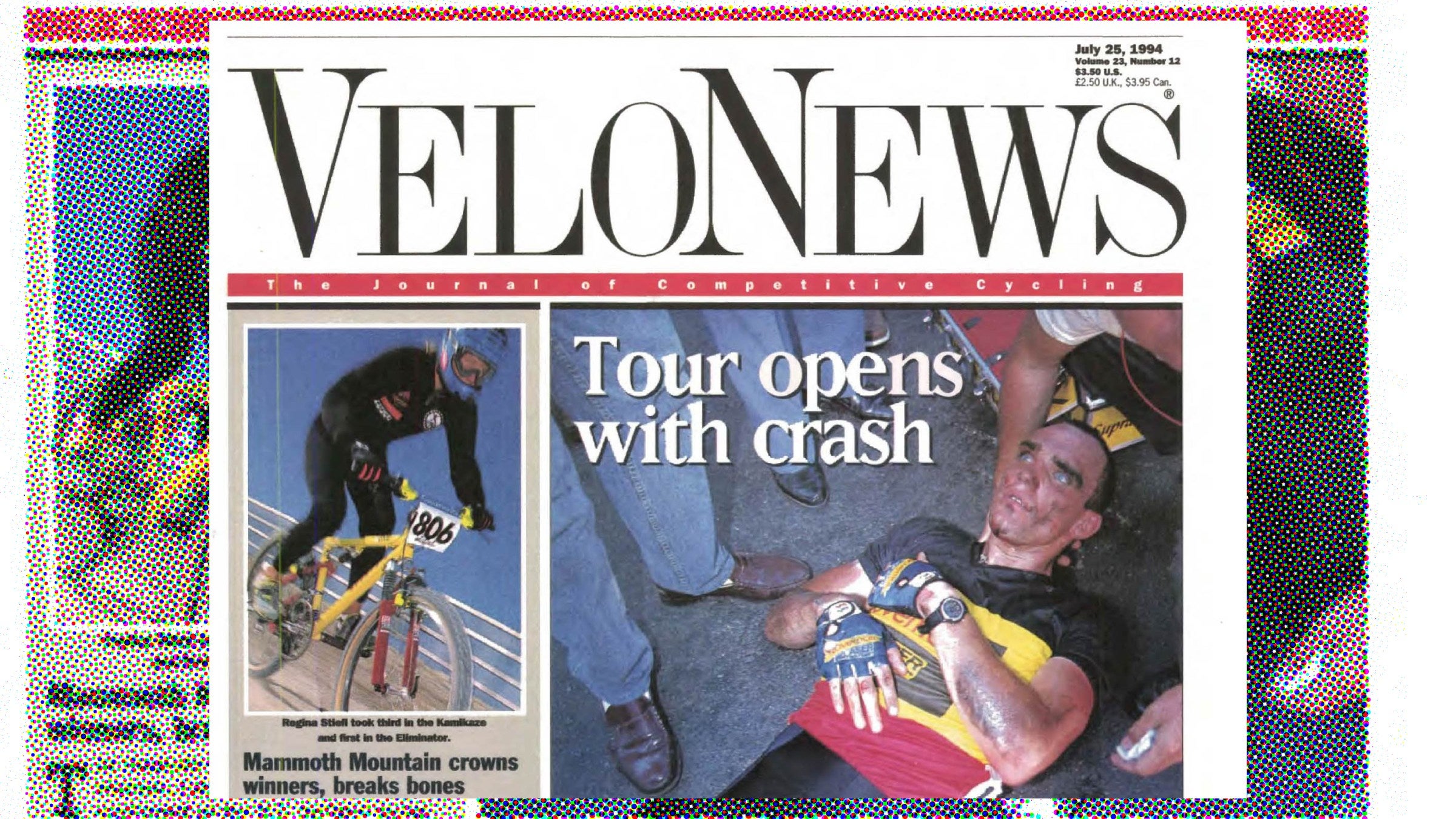 VN Archives: The 1994 Tour opens with a gruesome, high-speed crash