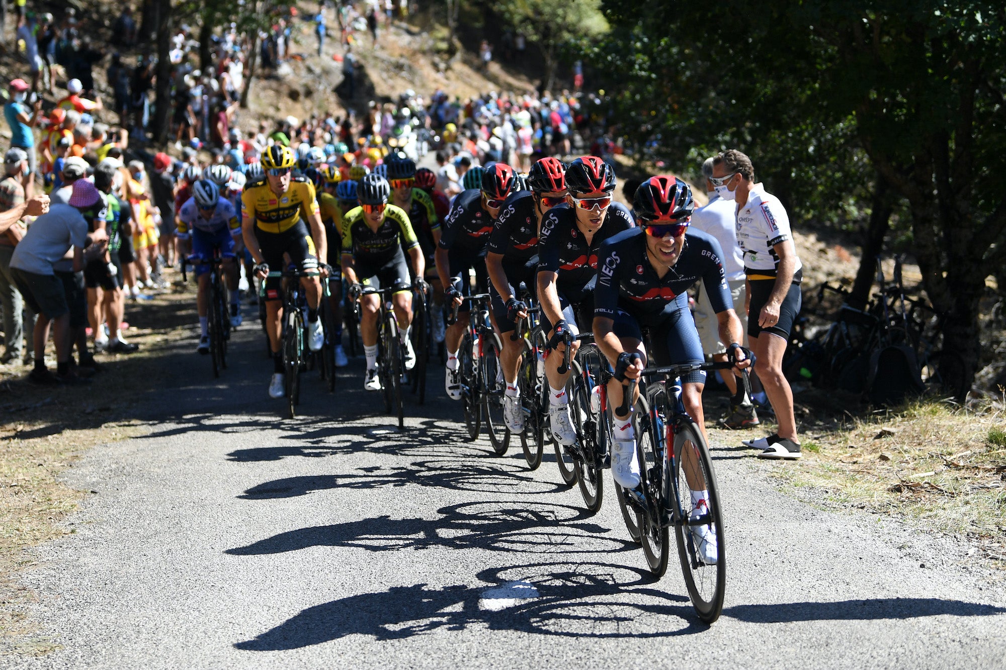 Tour de France: Adam Yates takes yellow jersey after Alaphilippe penalty, Tour de France 2020