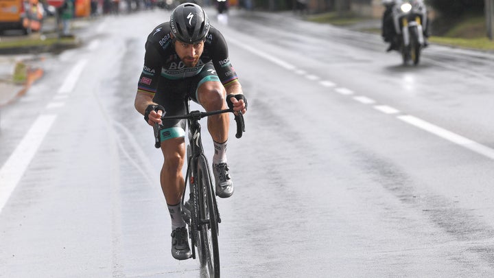 Peter Sagan soloed to a stage win at the 2020 Giro d'Italia