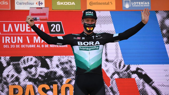 Pascal Ackermann was awarded the victory on stage 9 of the 2020 Vuelta a España