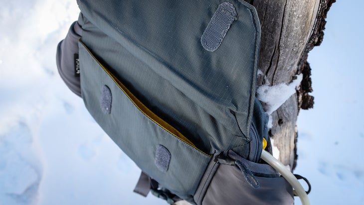 Rail Hip Pack outer pocket