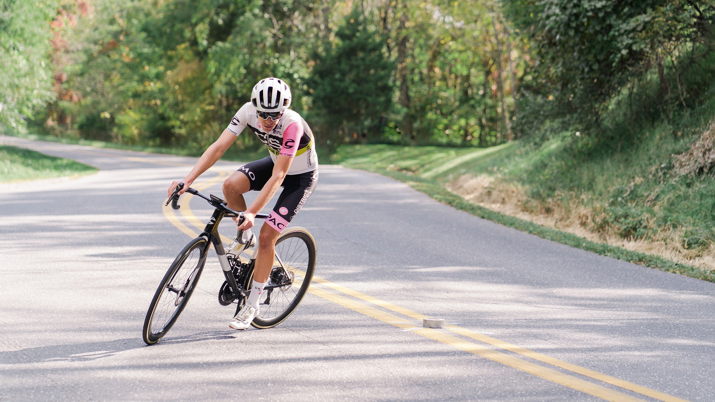 Sean Gardner en route to an Everesting world record.
