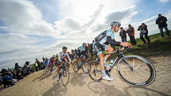 Tom Boonen at the 2012 Paris-Roubaix