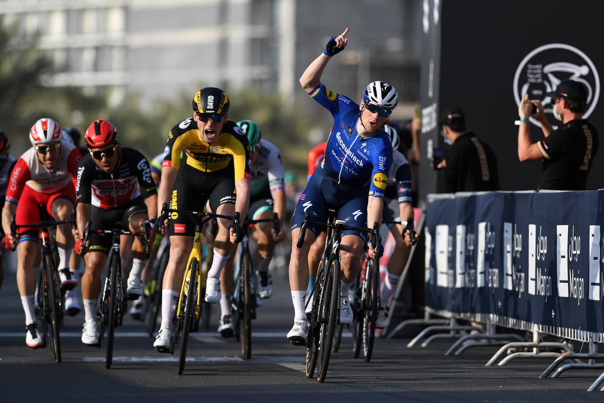 UAE Tour stage 4: Sam Bennett beats back rivals for inaugural win of ...