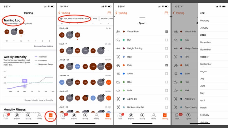 Change Activity Type – Strava Support