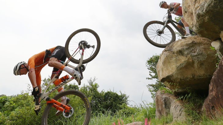 Tom Pidcock of Great Britain won the Tokyo 2020 Olympic cross-country mountain bike race.