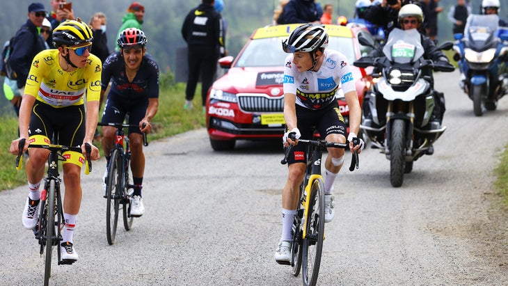 Tour de France stage 17: Tadej Pogačar battles to uphill win - Velo