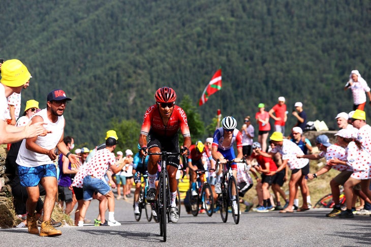 ANDORRE-LA-VIEILLE, ANDORRA - JULY 11: Nairo Quintana of Colombia and Team Arkéa Samsic during the 108th Tour de France 2021, Stage 15 a 191,3km stage from Céret to Andorre-la-Vieille / Col de Beixalis (1796m) / @LeTour / #TDF2021 / on July 11, 2021 in Andorre-la-Vieille, Andorra. (Photo by Michael Steele/Getty Images)