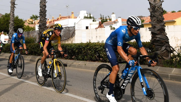 Enric Mas rode a conservative race on stage 10 of the 2021 Vuelta a España.