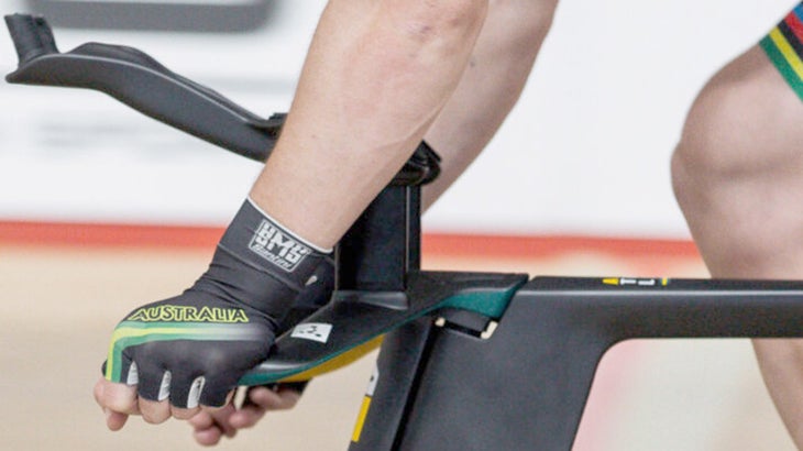 The Argon 18 Electron Pro developed for Team Australia has a custom one-piece cockpit.