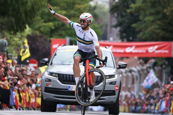 Nathan Haas entertains the crowds