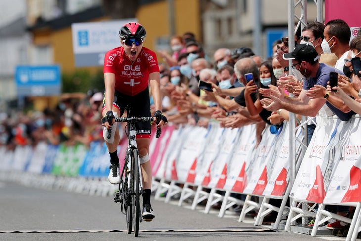 Marlen Reusser surprised even herself with her stage 1 win