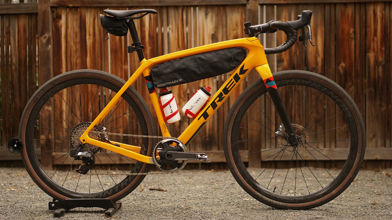 trek gravel bike orange
