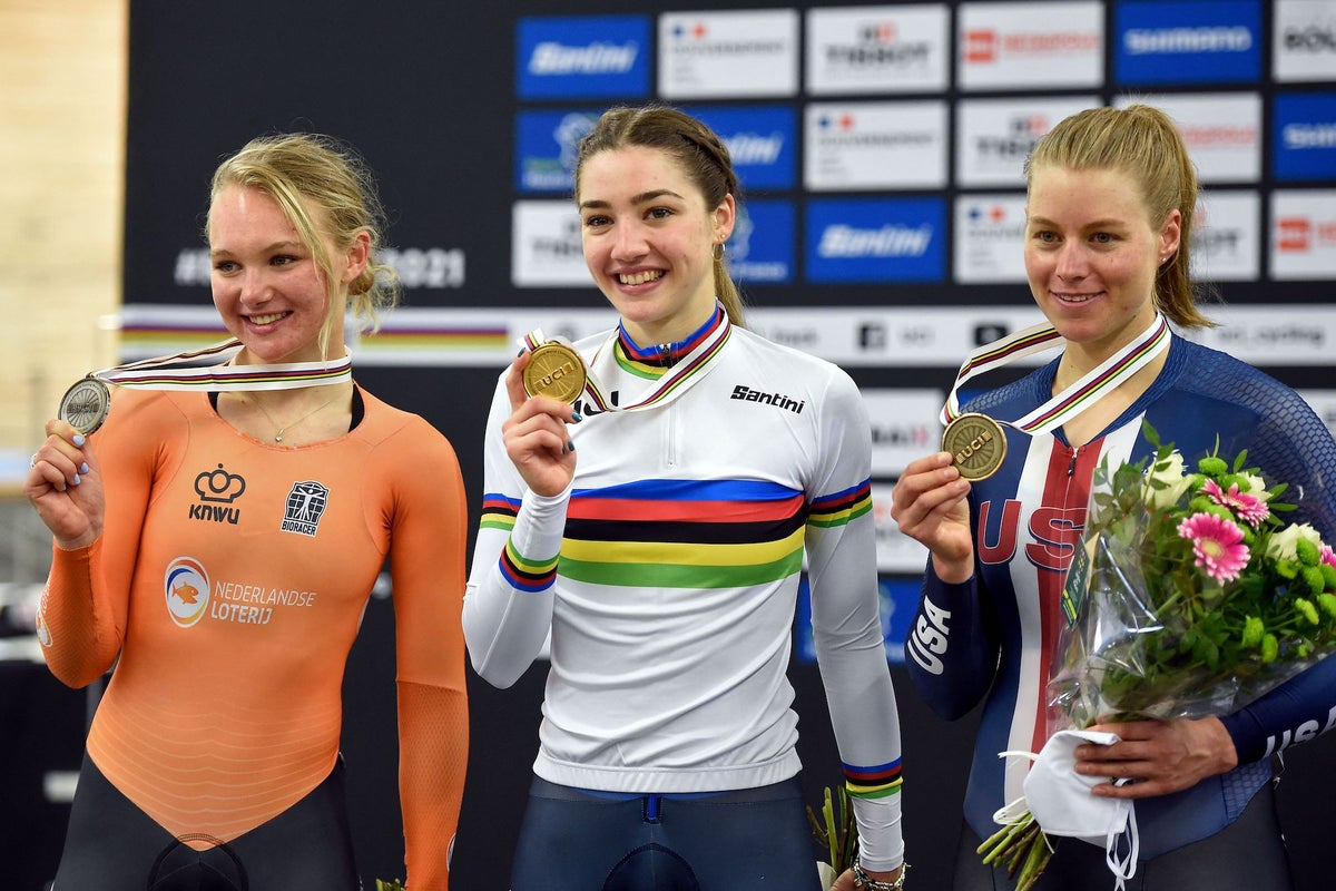 Day 1 track worlds: Jennifer Valente medals in scratch race - Velo